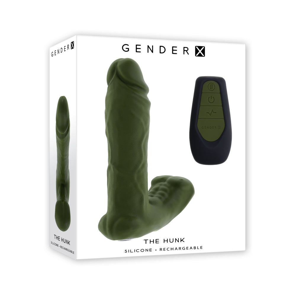 GENDER X - THE HUNK RECHARGEABLE GREEN