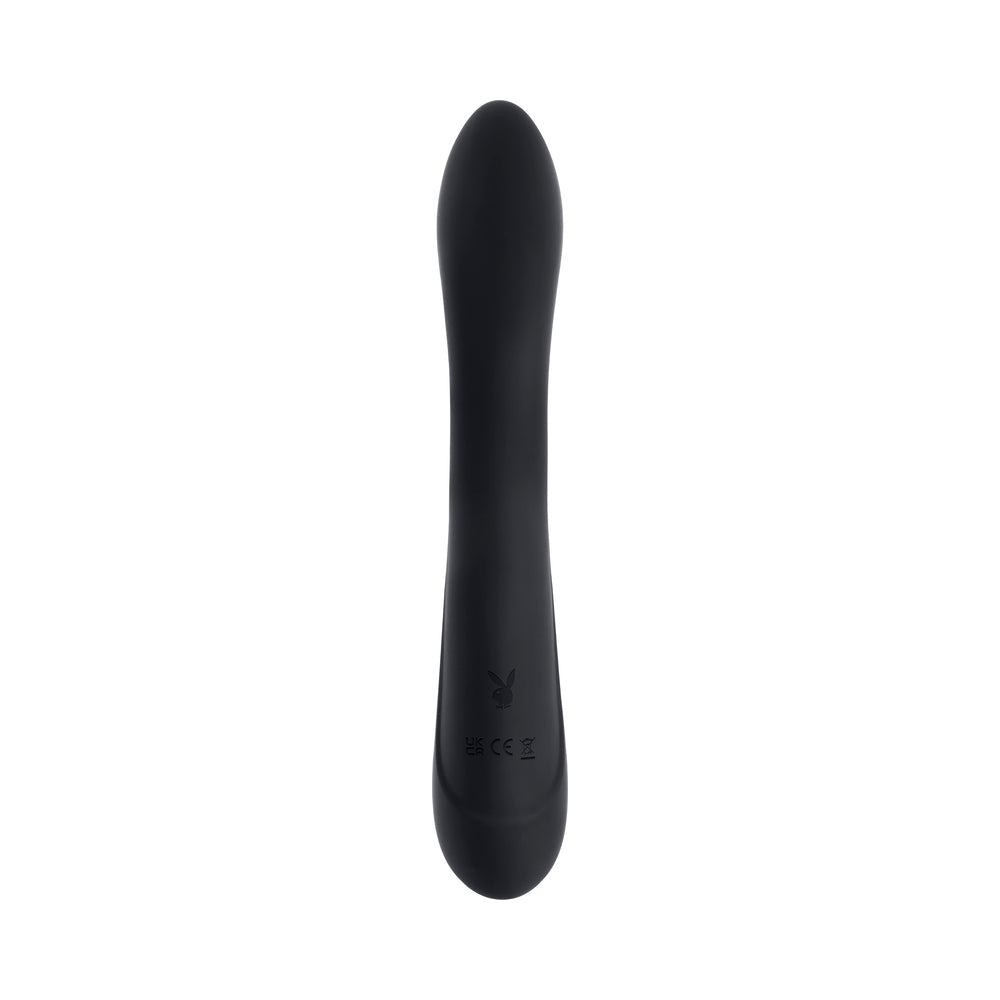 PLAYBOY - THAT'S THE SPOT RECHARGEABLE VIBRATING DUAL STIMULATOR VIBE SILICONE 2 AM
