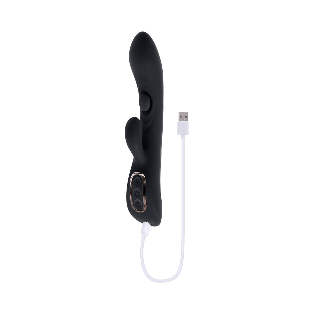 PLAYBOY - THAT'S THE SPOT RECHARGEABLE VIBRATING DUAL STIMULATOR VIBE SILICONE 2 AM