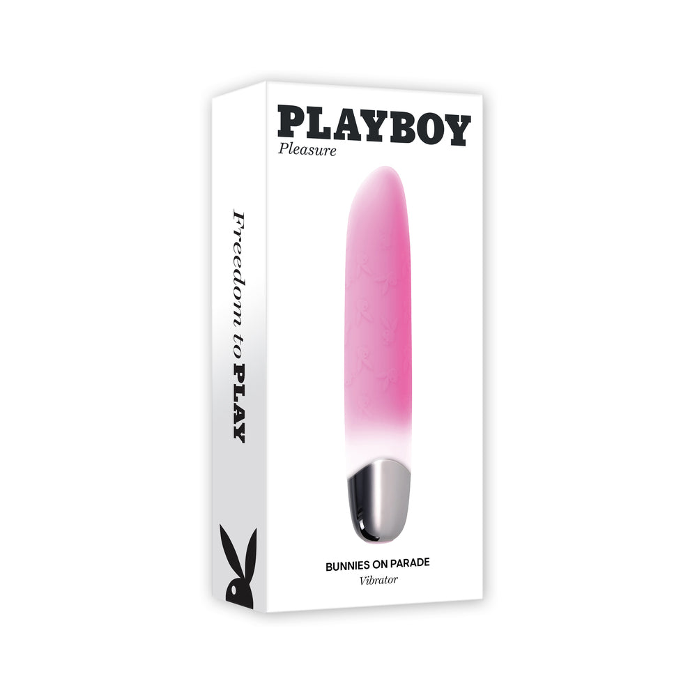 PLAYBOY - BUNNIES ON PARADE RECHARGEABLE PINK