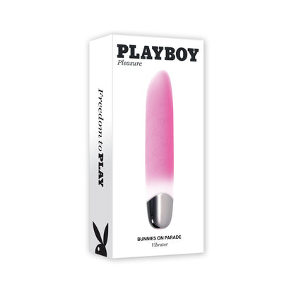 PLAYBOY - BUNNIES ON PARADE RECHARGEABLE PINK