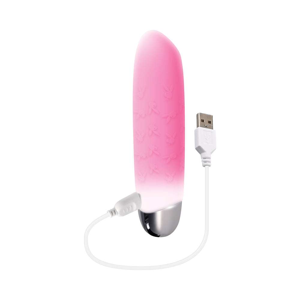 PLAYBOY - BUNNIES ON PARADE RECHARGEABLE PINK
