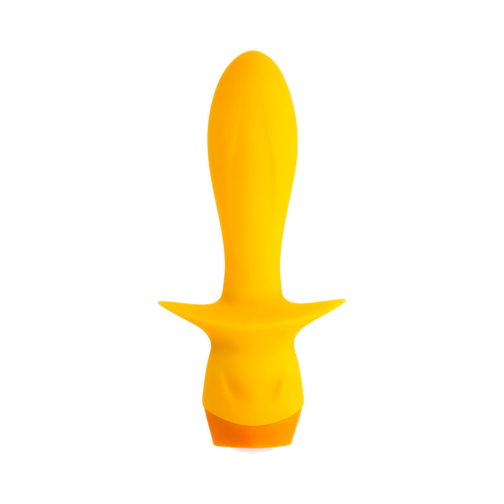 SELOPA - MELLOW YELLOW RECHARGEABLE VIBRATING PLUG SILICONE YELLOW