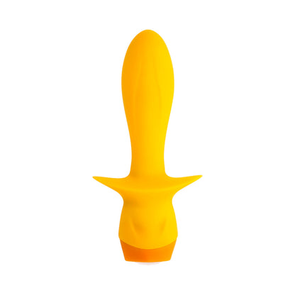 SELOPA - MELLOW YELLOW RECHARGEABLE VIBRATING PLUG SILICONE YELLOW