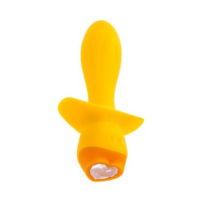 SELOPA - MELLOW YELLOW RECHARGEABLE VIBRATING PLUG SILICONE YELLOW