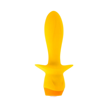 SELOPA - MELLOW YELLOW RECHARGEABLE VIBRATING PLUG SILICONE YELLOW
