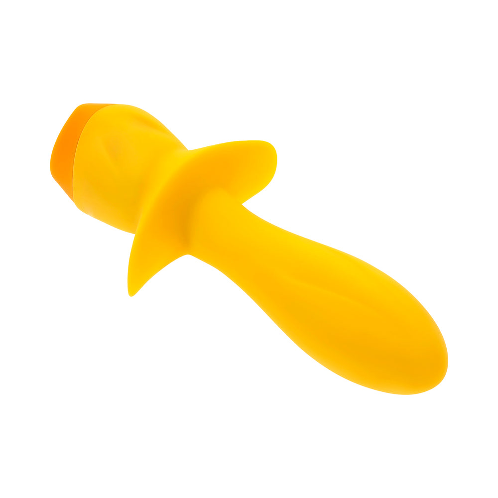 SELOPA - MELLOW YELLOW RECHARGEABLE VIBRATING PLUG SILICONE YELLOW