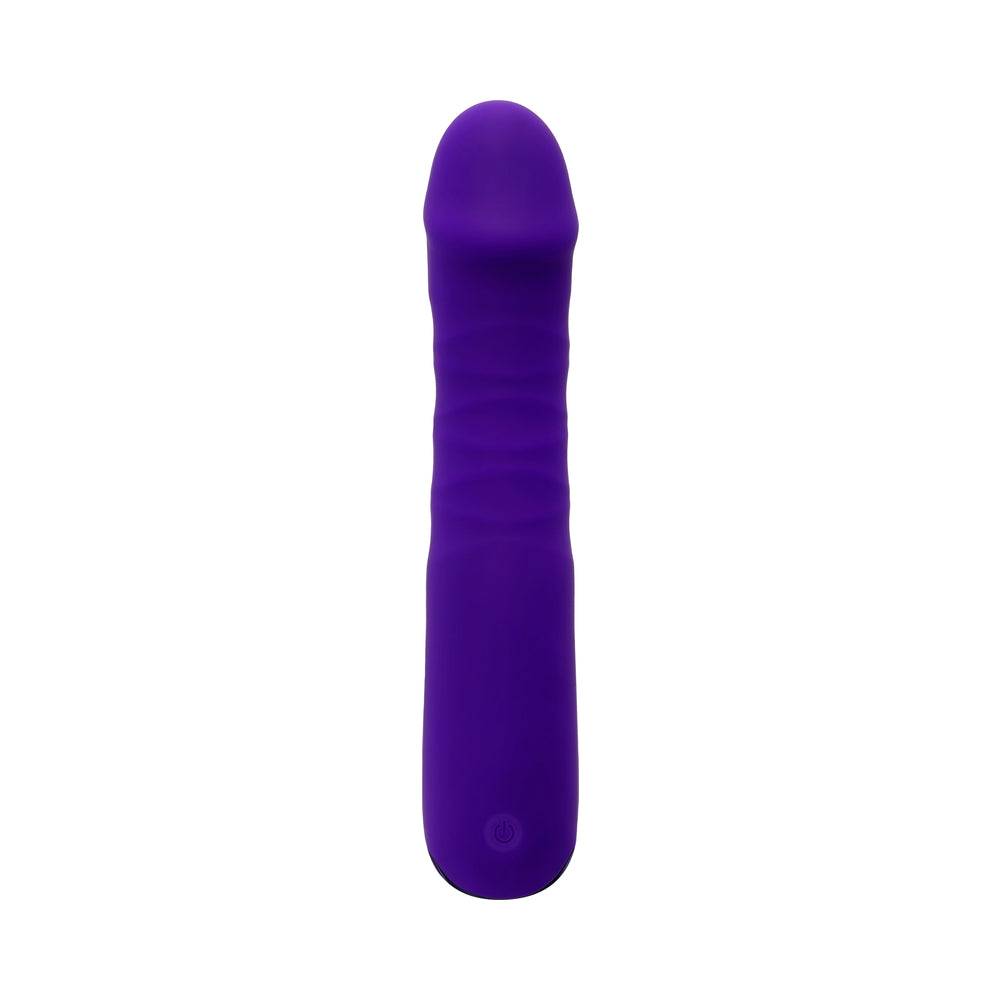 SELOPA - VIBRADOR DE PENETRAÇÃO RECARREGÁVEL EM SILICONE ROXO