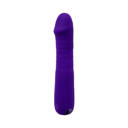 SELOPA - VIBRADOR DE PENETRAÇÃO RECARREGÁVEL EM SILICONE ROXO