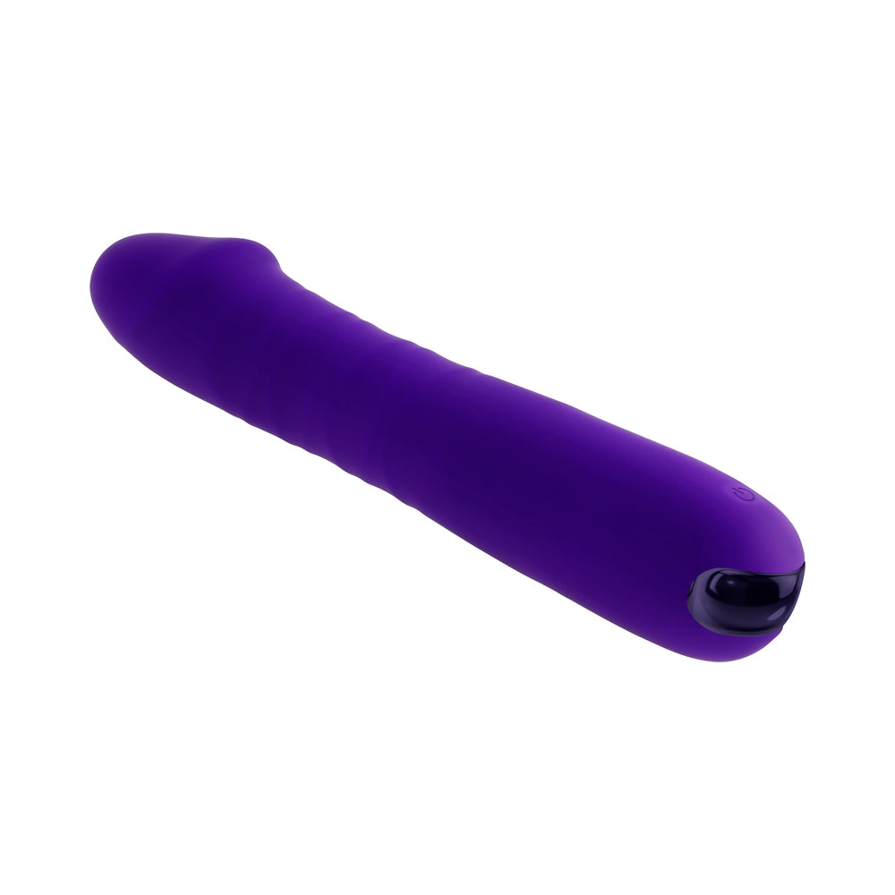 SELOPA - VIBRADOR DE PENETRAÇÃO RECARREGÁVEL EM SILICONE ROXO