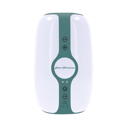 ZERO TOLERANCE - TOUCHDOWN RECHARGEABLE VIBRATING TIGHTENING STROKER SILICONE WHITE
