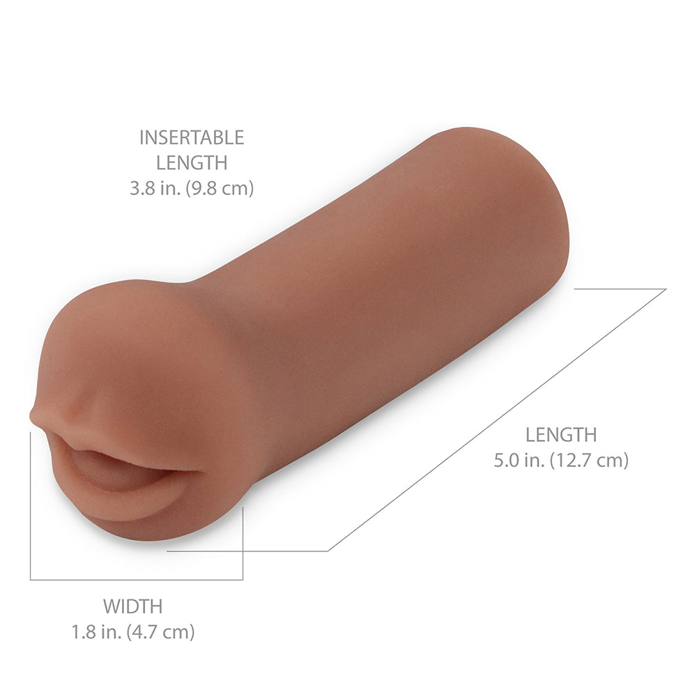 PDX BRANDS - PDX EXTREME COED COCKSUCKER BROWN