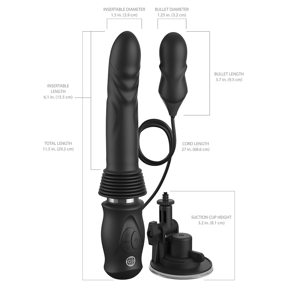 PIPEDREAM - FETISH FANTASY ULTIMATE SILICONE THRUSTER