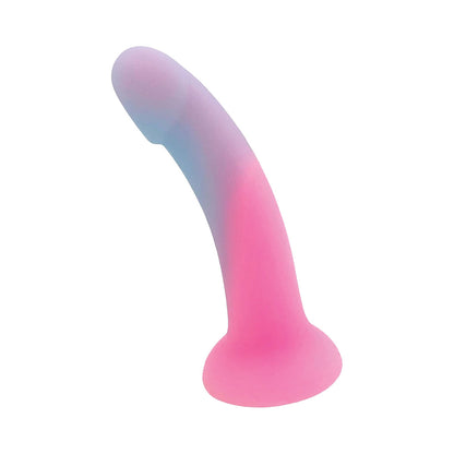 HOTT PRODUCTS - COTTON CANDY POUND CAKE SILICONE DILDO, 10 FREQUENCIES, 7.5 IN.