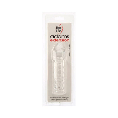 ADAM & EVE - ADAM'S EXTENSION 2 IN. PENIS EXTENDER CLEAR