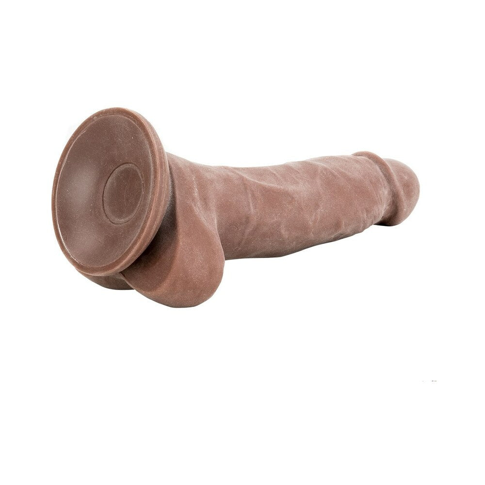 ADAM & EVE - ADAM'S TRUE FEEL BROWN 7 INCH DILDO
