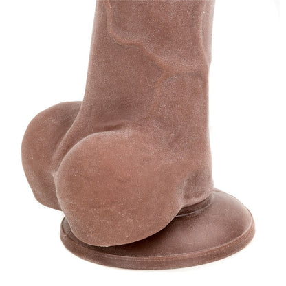 ADAM & EVE - ADAM'S TRUE FEEL BROWN 7 INCH DILDO