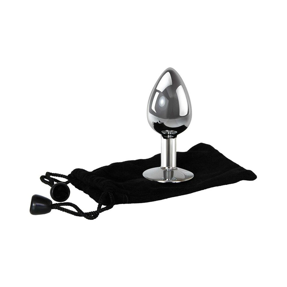 ADAM & EVE - CLEAR GEM ANAL PLUG MEDIUM