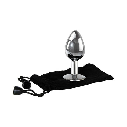 ADAM & EVE - CLEAR GEM ANAL PLUG MEDIUM