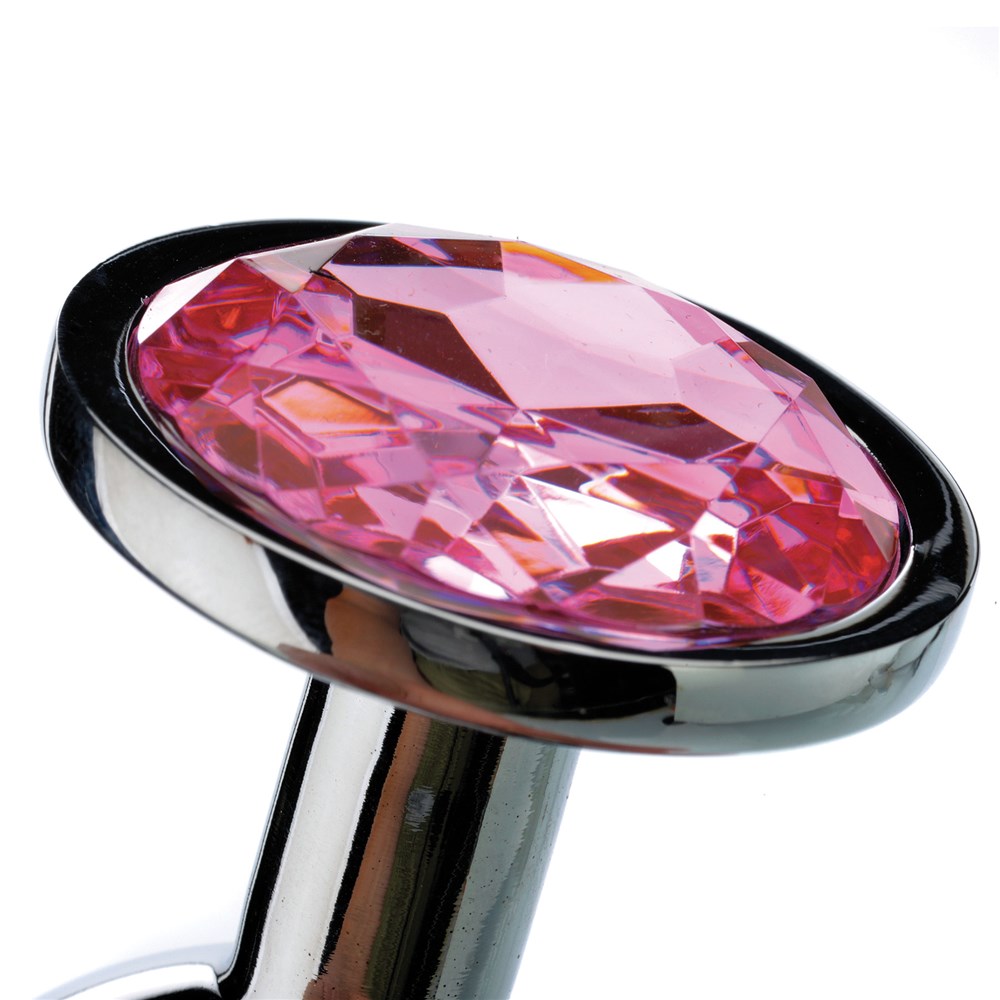 ADAM & EVE - PINK GEM ANAL PLUG SMALL