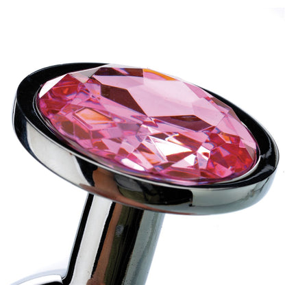 ADAM & EVE - PINK GEM ANAL PLUG SMALL