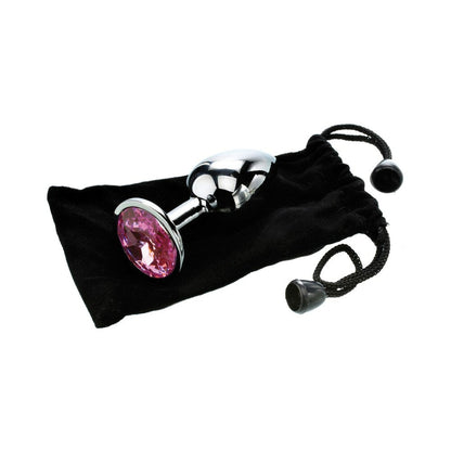 ADAM & EVE - PINK GEM ANAL PLUG SMALL