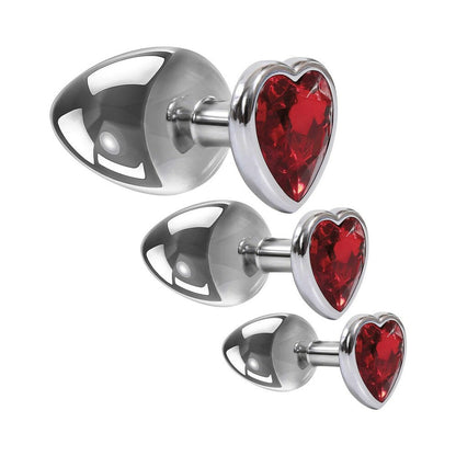 ADAM & EVE - THREE HEARTS GEM ANAL PLUG SET