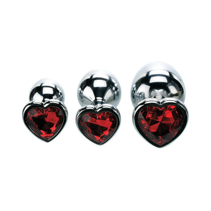 ADAM & EVE - THREE HEARTS GEM ANAL PLUG SET