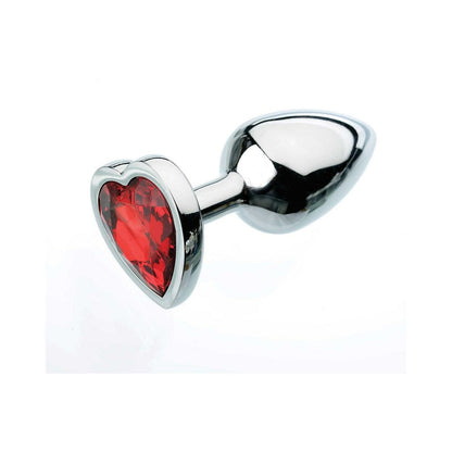 ADAM & EVE - RED HEARTS GEM ANAL PLUG SMALL