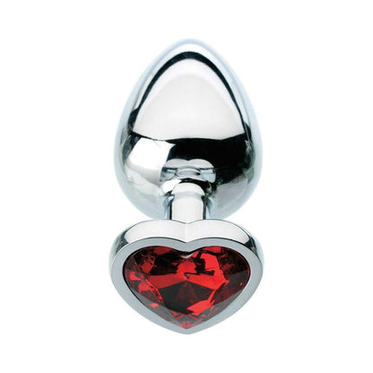 ADAM & EVE - RED HEARTS GEM ANAL PLUG SMALL