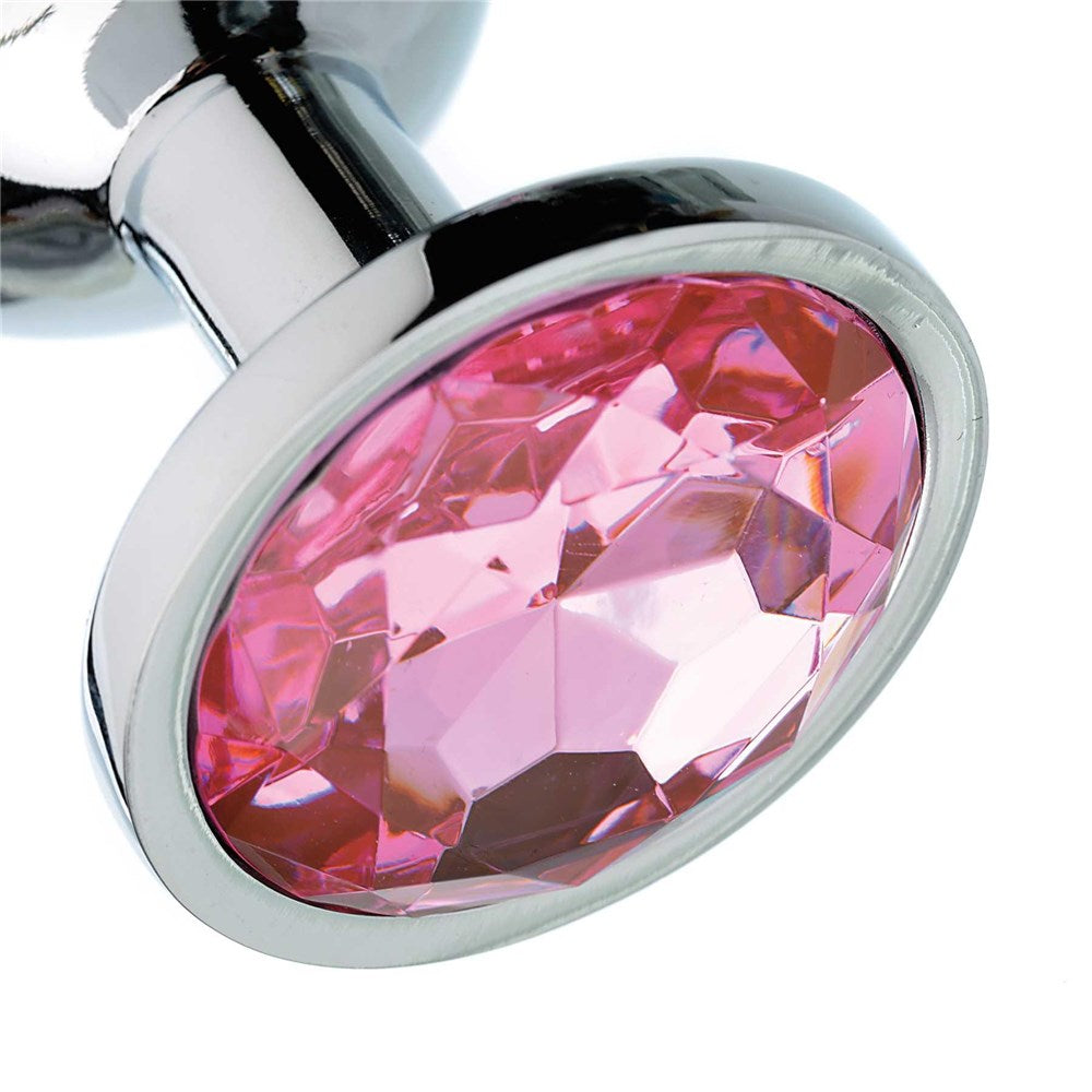 ADAM & EVE - PINK GEM ANAL PLUG SET