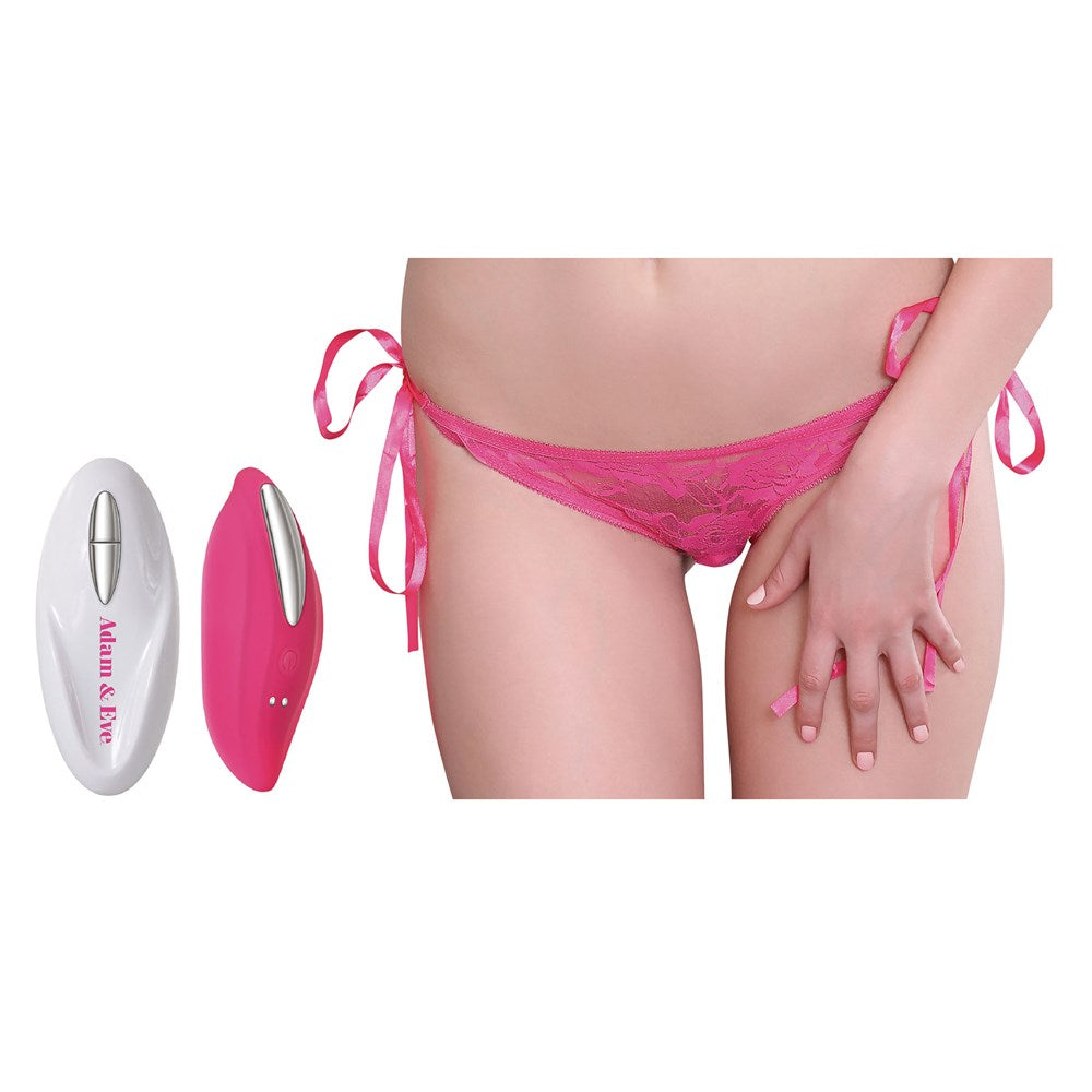 ADAM & EVE - EVE'S RECHARGEABLE VIBRATING PANTY WITH REMOTE