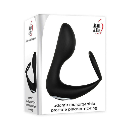 ADAM & EVE - ADAM'S RECHARGEABLE PROSTATE PLEASER + C-RING