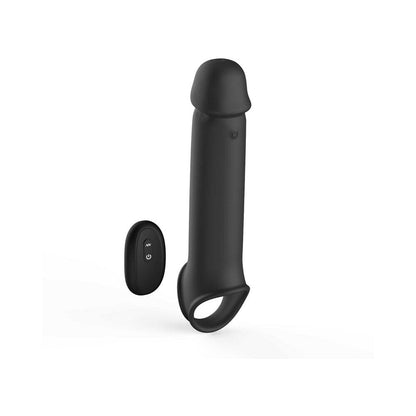 ADAM & EVE - ADAM'S XL VIBRATING EXTENSION SILICONE WITH REMOTE CONTROL