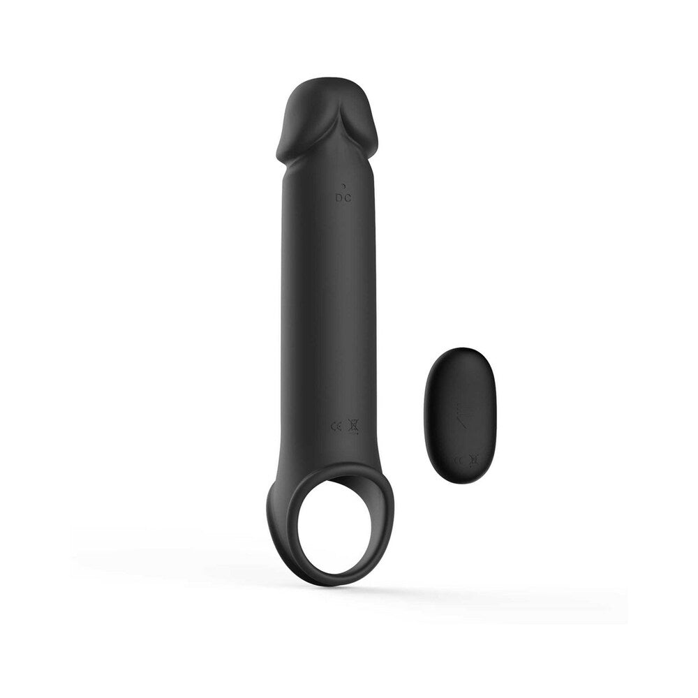 ADAM & EVE - ADAM'S XL VIBRATING EXTENSION SILICONE WITH REMOTE CONTROL