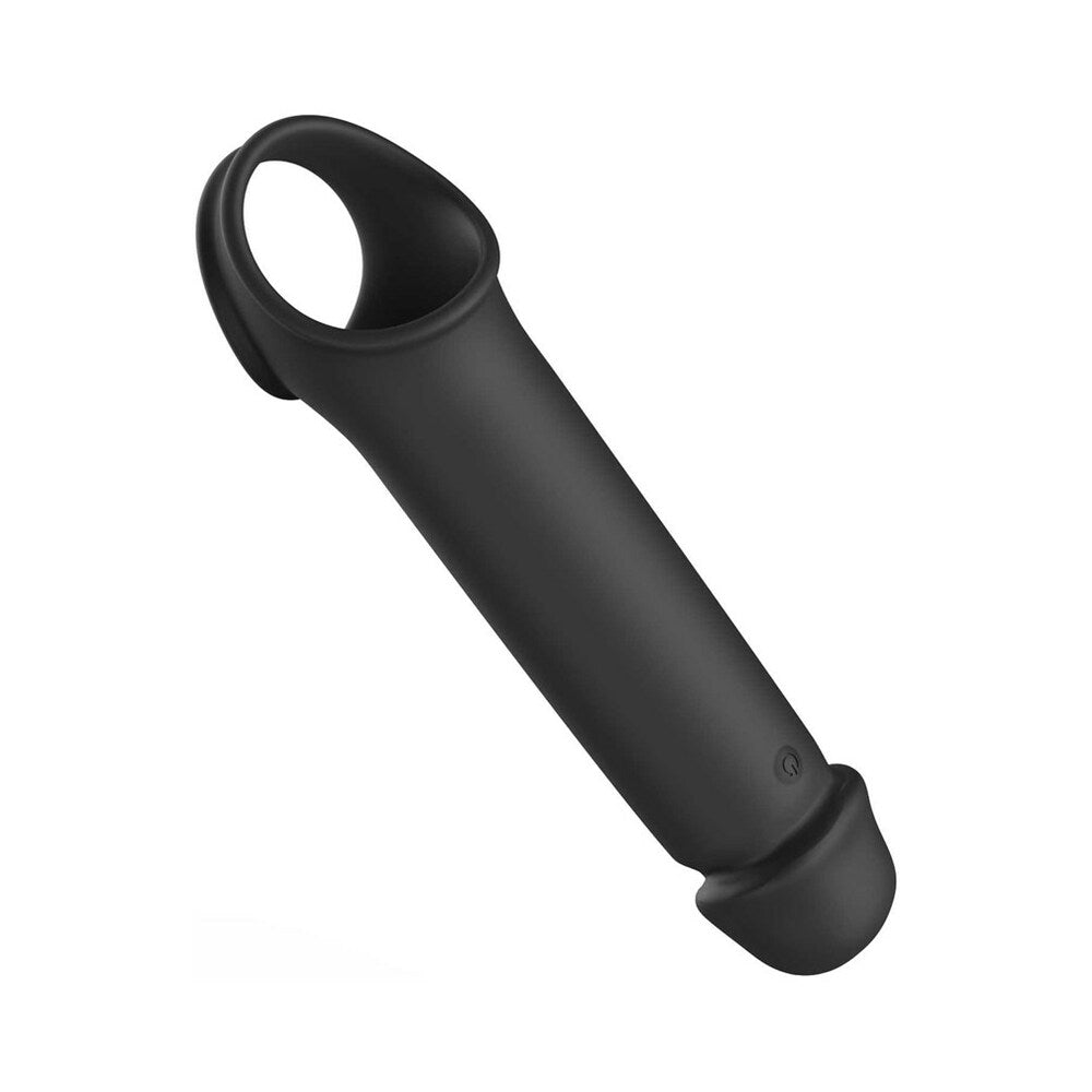 ADAM & EVE - ADAM'S XL VIBRATING EXTENSION SILICONE WITH REMOTE CONTROL
