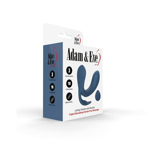 ADAM & EVE - LICKING VIBRATOR WITH REMOTE