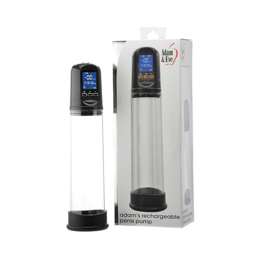 ADAM & EVE - ADAM'S RECHARGEABLE PENIS PUMP