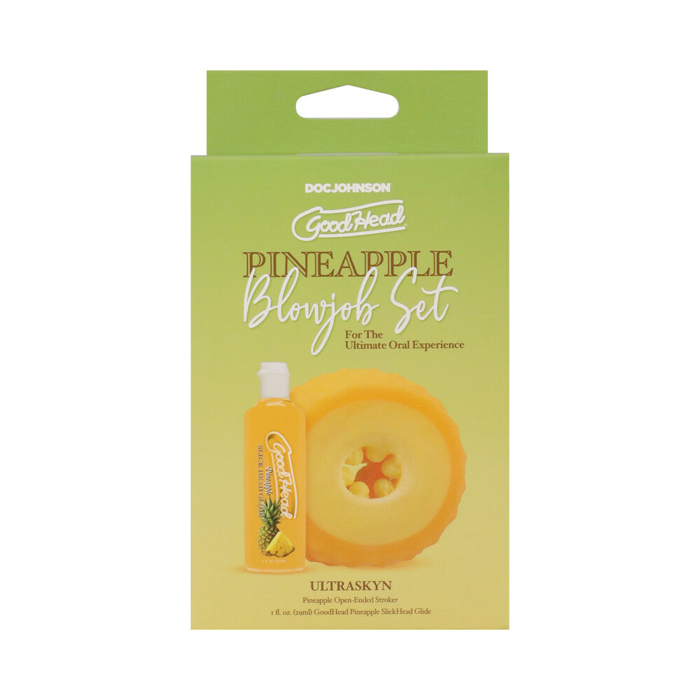 DOC JOHNSON - GOODHEAD PINEAPPLE BLOWJOB SET