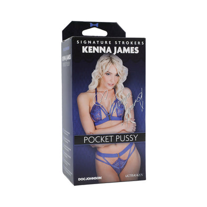 DOC JOHNSON - SIGNATURE STROKERS KENNA JAMES ULTRASKYN POCKET PUSSY VANILLA