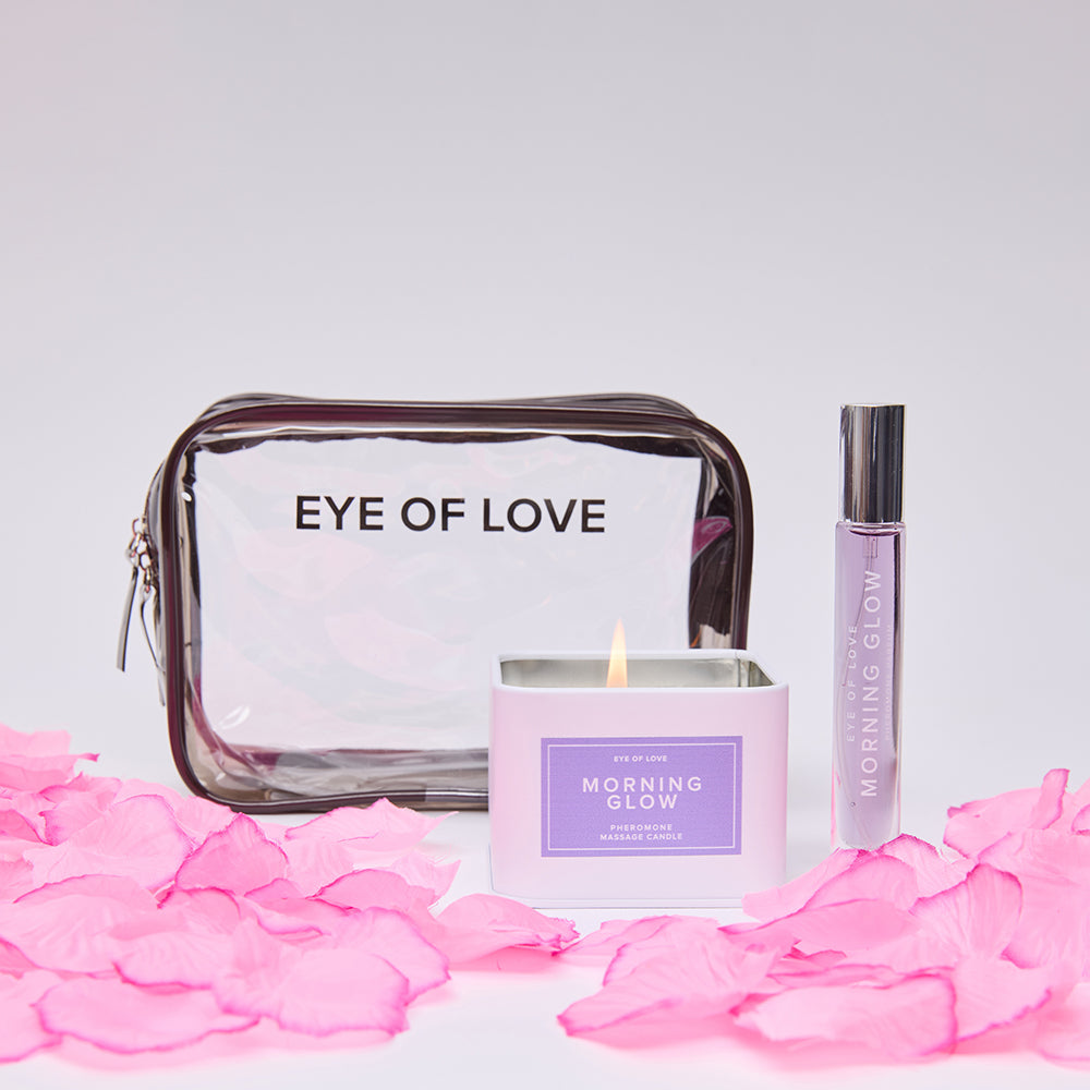 EYE OF LOVE - LOVE IN TRANSIT MORNING GLOW ATTRACT HIM PHEROMONE GIFT SET