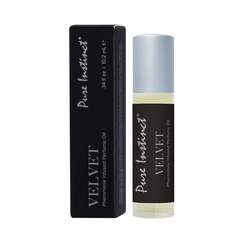 CLASSIC BRANDS - PURE INSTINCT PHEROMONE PERFUME OIL VELVET ROLL-ON 0.34 OZ.