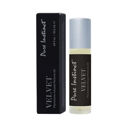 CLASSIC BRANDS - PURE INSTINCT PHEROMONE PERFUME OIL VELVET ROLL-ON 0.34 OZ.