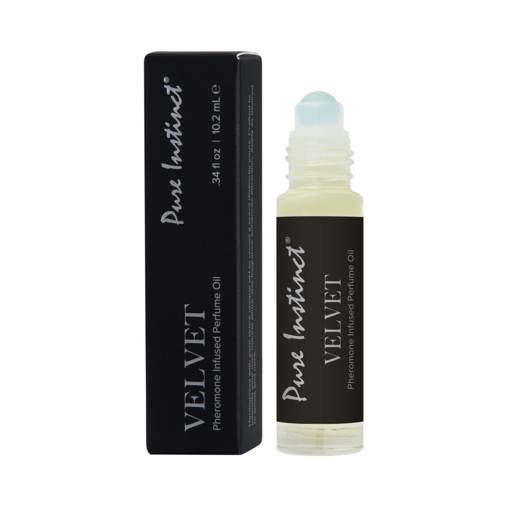 CLASSIC BRANDS - PURE INSTINCT PHEROMONE PERFUME OIL VELVET ROLL-ON 0.34 OZ.