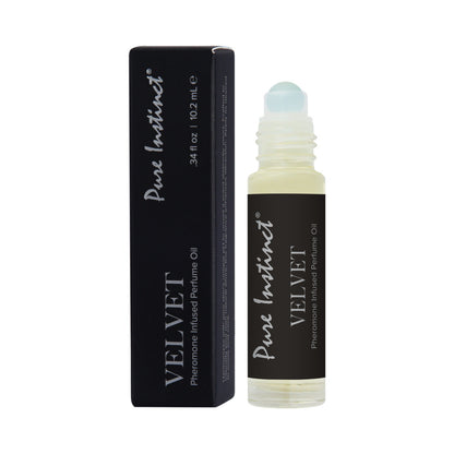 CLASSIC BRANDS - PURE INSTINCT PHEROMONE PERFUME OIL VELVET ROLL-ON 0.34 OZ.