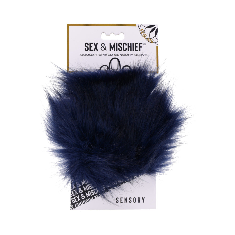 SPORTSHEETS - LUVA SENSORIAL COUGAR SPIKED SEX & MISCHIEF
