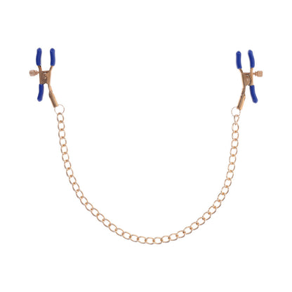 SPORTSHEETS - SEX & MISCHIEF COUGAR CHAINED NIPPLE CLAMPS