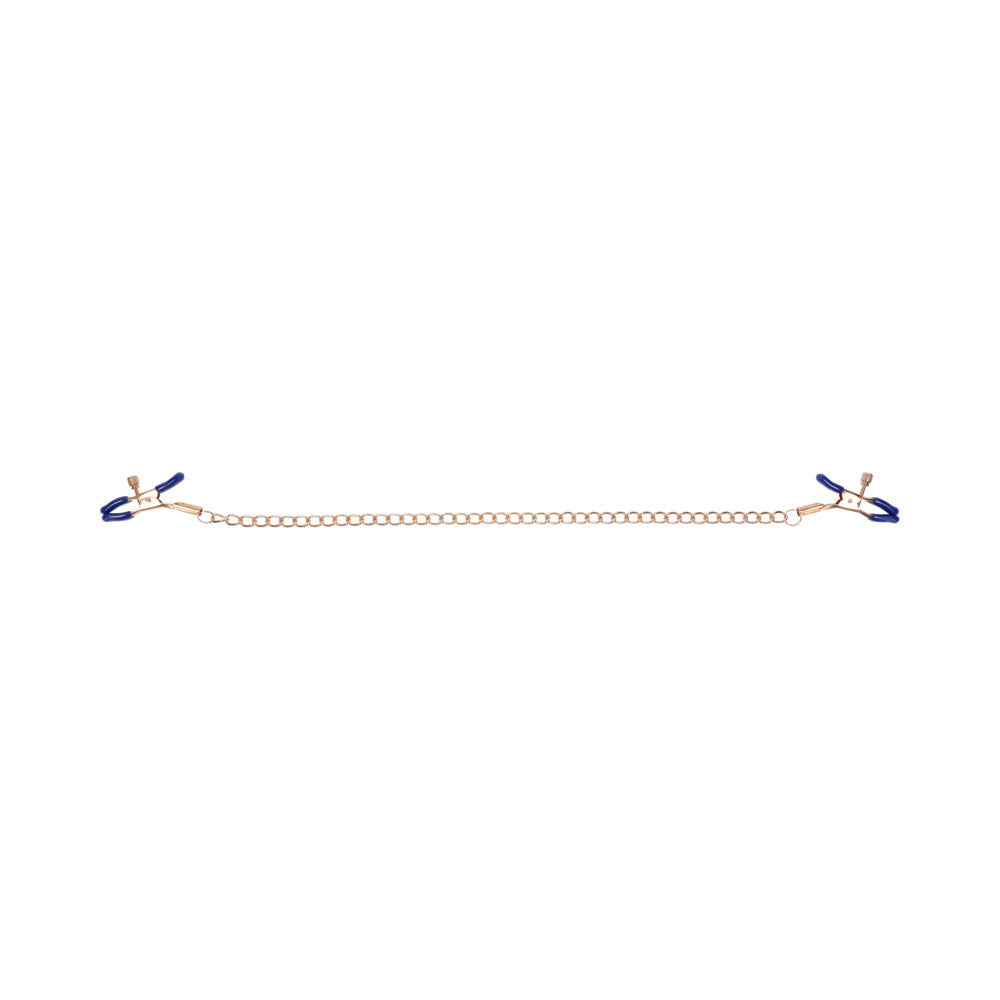 SPORTSHEETS - SEX & MISCHIEF COUGAR CHAINED NIPPLE CLAMPS