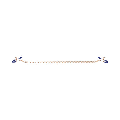 SPORTSHEETS - SEX & MISCHIEF COUGAR CHAINED NIPPLE CLAMPS