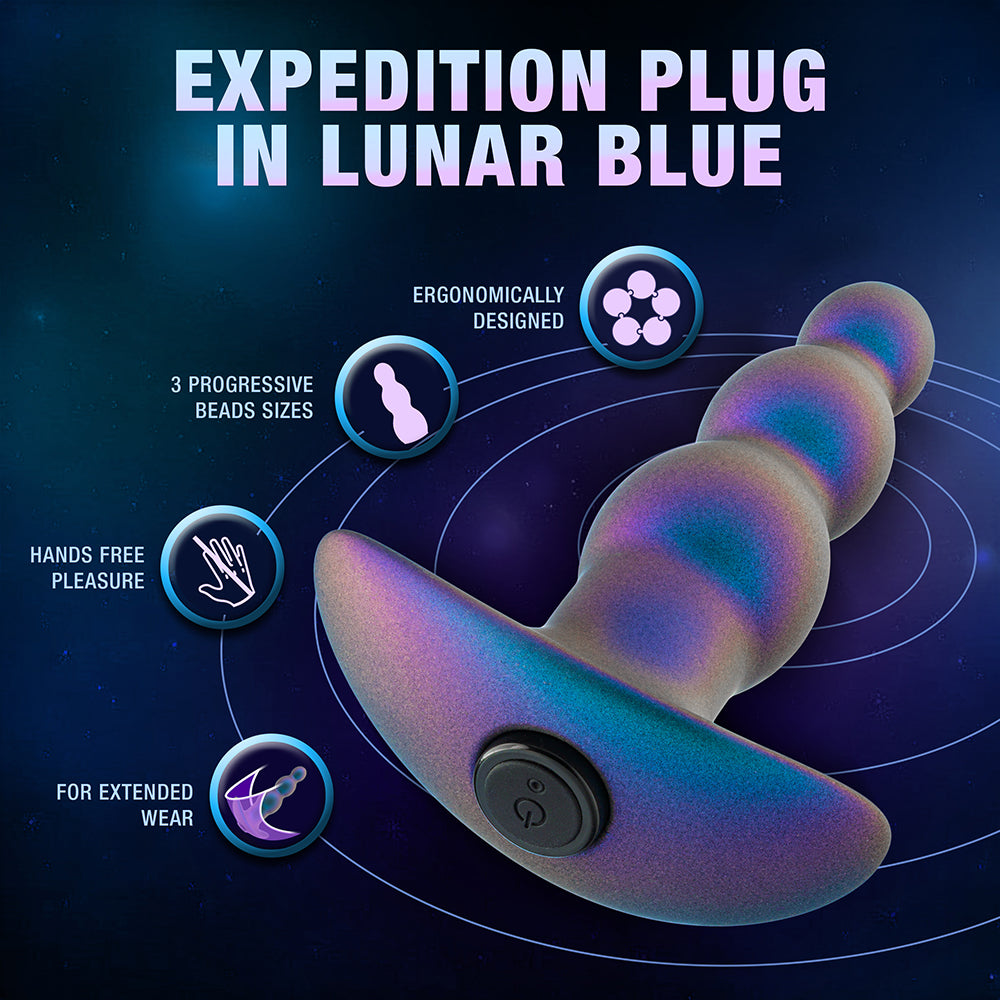 BLUSH - ANAL ADVENTURES MATRIX EXPEDITION PLUG LUNAR BLUE